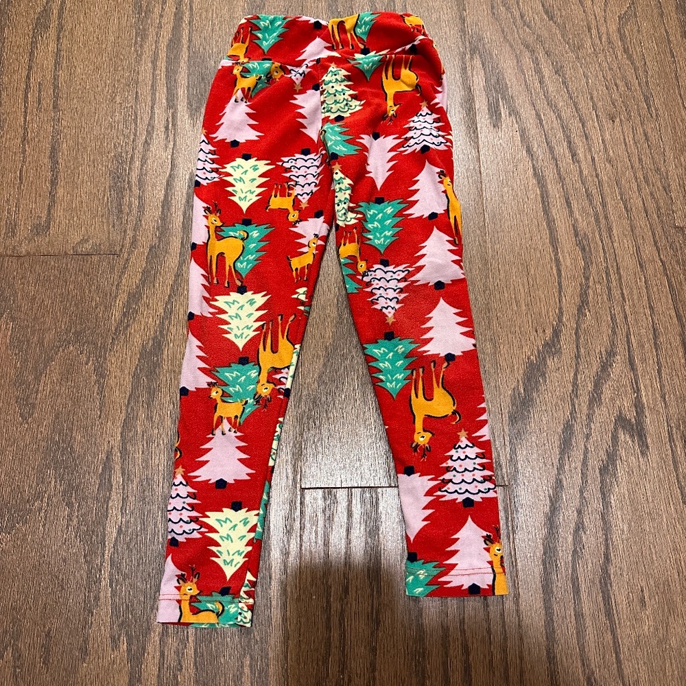 LulaRoe • Christmas Tree | Deer Design Leggings